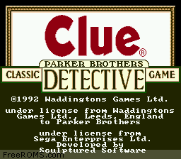 Clue Screen Shot 1