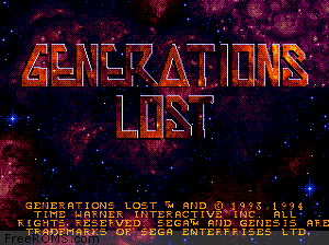 Generations Lost Screen Shot 1