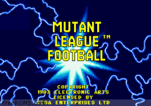 Mutant League Football (Japan) Screen Shot 1