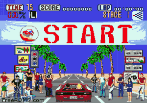 OutRun Screen Shot 2