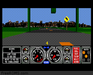 Race Drivin' Screen Shot 2