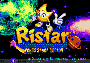 Ristar Screen Shot 1