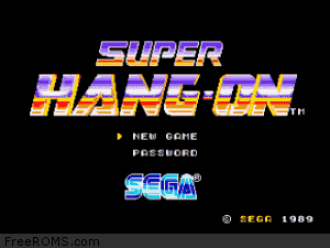 Super Hang-On Screen Shot 1