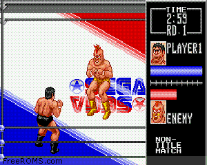 Wrestle War Screen Shot 2