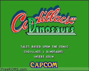 Cadillacs and Dinosaurs (US 930201) Screen Shot 1