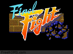 Final Fight (Japan) Screen Shot 1