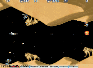 Gradius III (Japan) Screen Shot 2