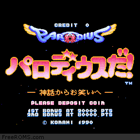 Parodius DA! (World) Screen Shot 1