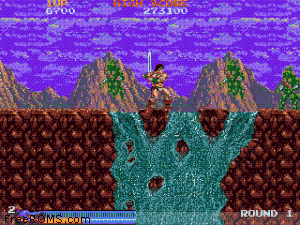 Rastan (US set 1) Screen Shot 2