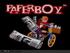 Paperboy Screen Shot 1