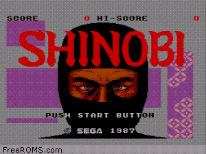 Shinobi Screen Shot 1