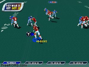 NFL Blitz - Special Edition Screen Shot 2