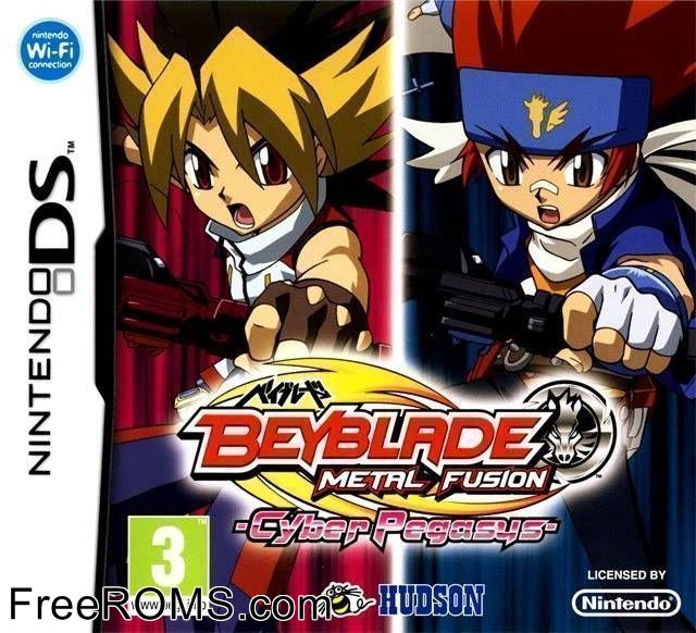 Beyblade Metal Fusion - Cyber Pegasus Europe Screen Shot 1