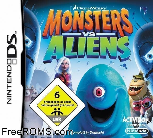 Monsters vs Aliens Germany Screen Shot 1