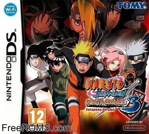 Naruto Shippuden - Ninja Council 3 - European Version Europe Screen Shot 1