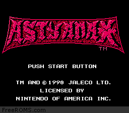 Astyanax Screen Shot 1