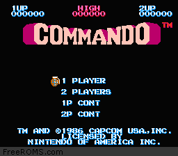 Commando Screen Shot 1