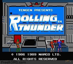 Rolling Thunder Screen Shot 1