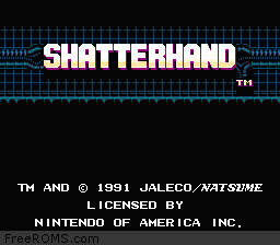 Shatterhand Screen Shot 1