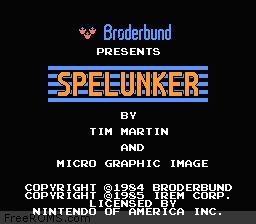 Spelunker Screen Shot 1