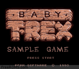 Baby T-Rex Screen Shot 1