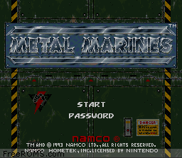 Metal Marines Screen Shot 1