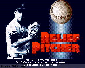 Relief Pitcher Screen Shot 1