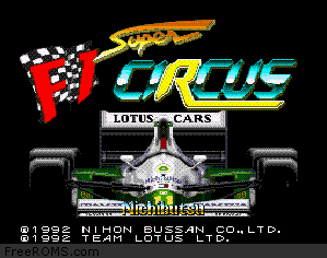 Super F1 Circus Screen Shot 1