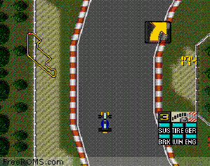 Super F1 Circus Screen Shot 2