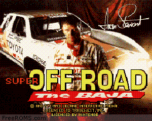 Super Off Road - The Baja Screen Shot 1